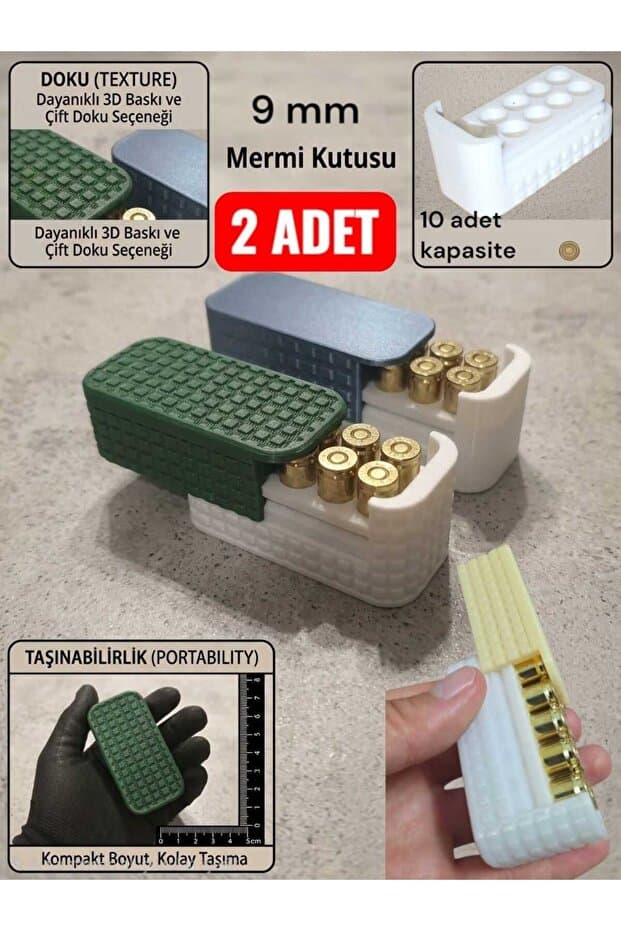 9 mm Mühimmat Kutusu ürün fotoğrafı 1